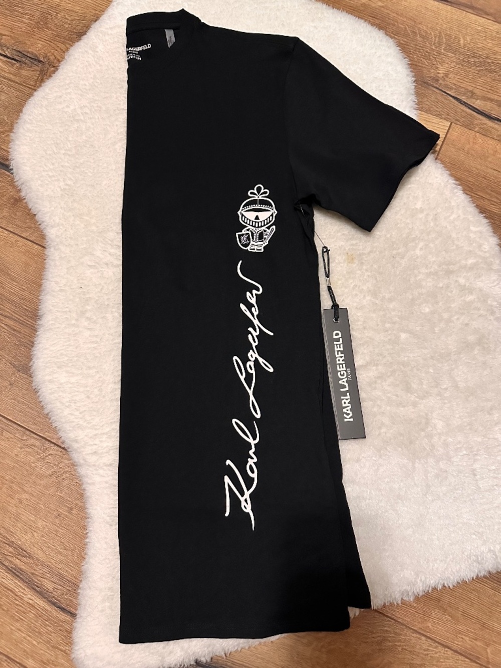 Karl Lagerfeld - Crew Neck Graphic Print T-Shirt